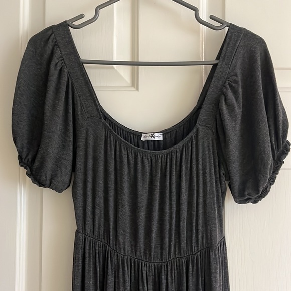Gray stretchy dress size S - Picture 2 of 6